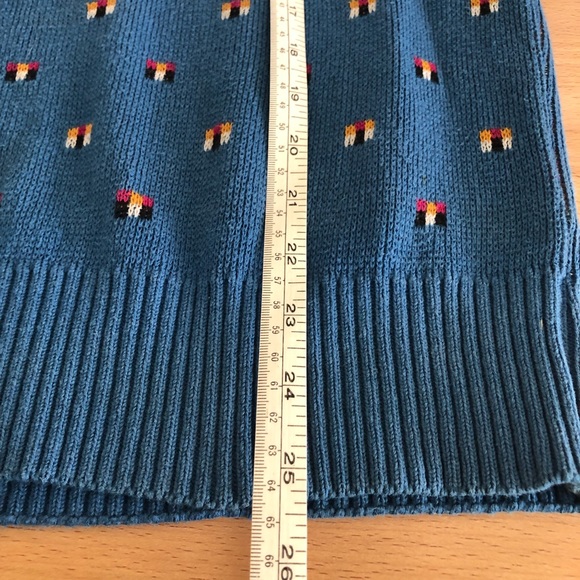 Men’s Vintage London Fog 100% Cotton Pullover Crewneck Sweater Medium - Picture 14 of 15